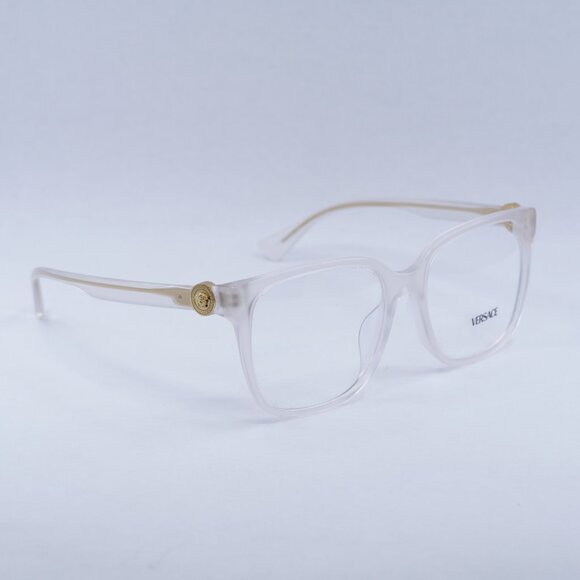 🕶️ New Versace VE3332D 5391 Eyeglasses - Opal Milk Frame 55mm - Picture 5 of 11